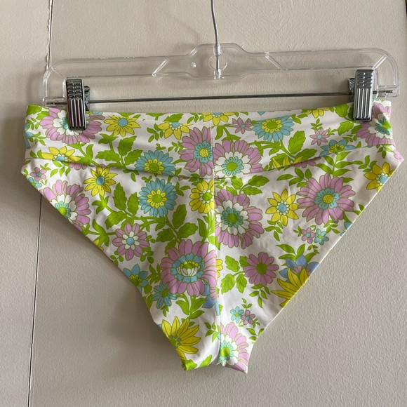 Frankie’s Bikinis Gavin Floral Cheeky Bikini Bottom - Picture 2 of 7
